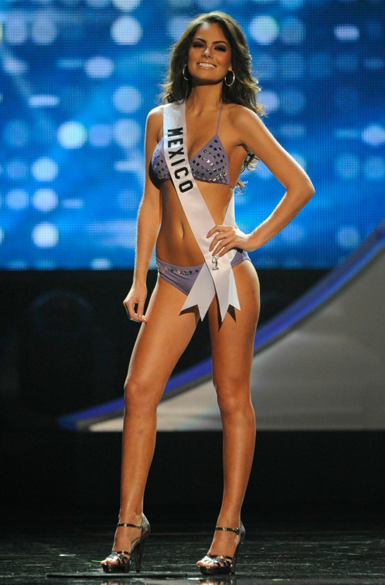 Image: 2010 Miss Universe pageant in Las Vegas
