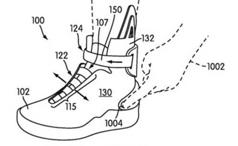 Image: Nike's self tying shoe