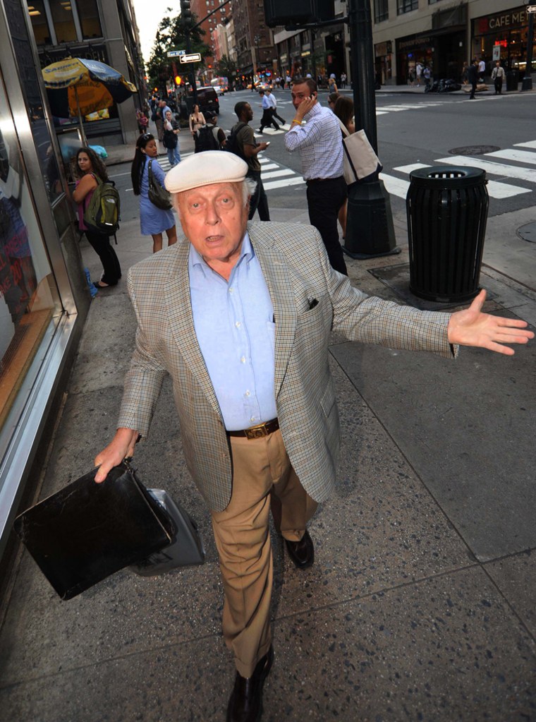 Wallace Bock leaving his office, which is located at 355 Lexington Avenue in Manhattan on Thursday, August 26, 2010. Bock is an attorney that is being investigated for allegedly stealing money from heiress Huguette Clark. (Photo/Christopher Sadowski)