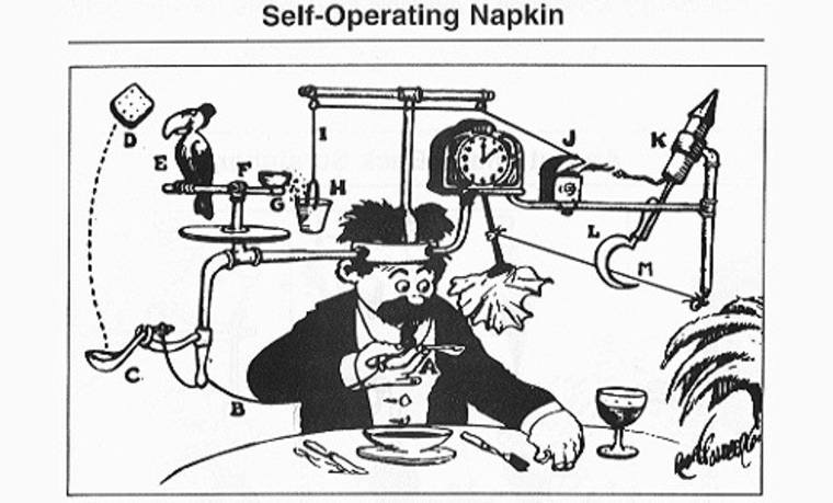Image: Self-operating napkin