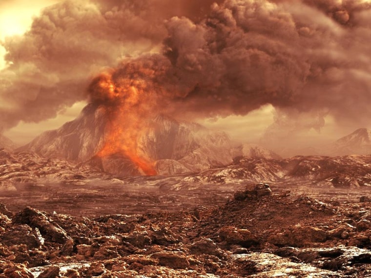 Image: Venus volcano