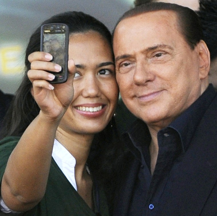 Image: Italian Prime Minister Silvio Berlusconi