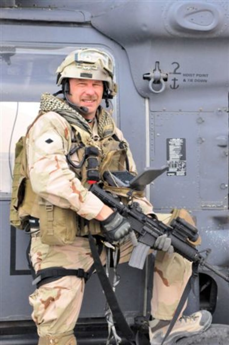 Image: Pararescue jumper with gear