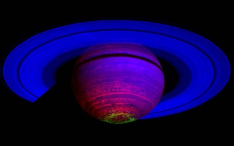 Image: Saturn aurora