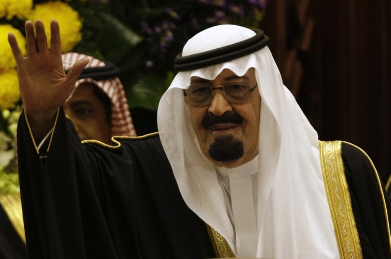 Image: Abdullah bin Abdul Aziz al-Saud
