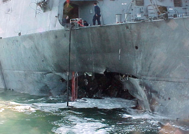 Image: Bombing of the USS Cole