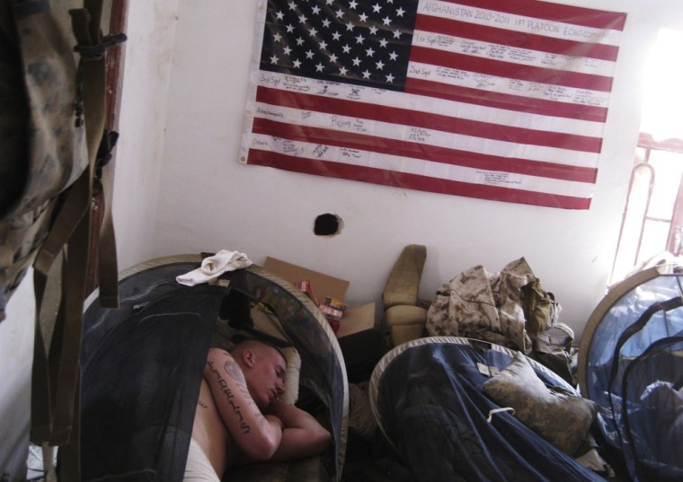 Image: Marine in Afghanistan