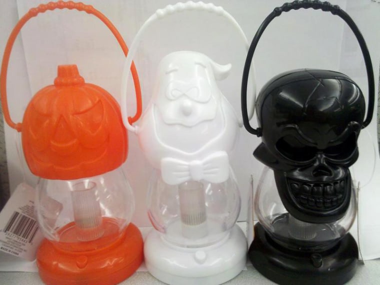 Discount store Dollar Tree Stores Inc. is voluntarily recalling some battery-run pumpkin, ghost and skull Halloween lanterns because the bulbs in them may overheat, creating potential fire and burn hazards.