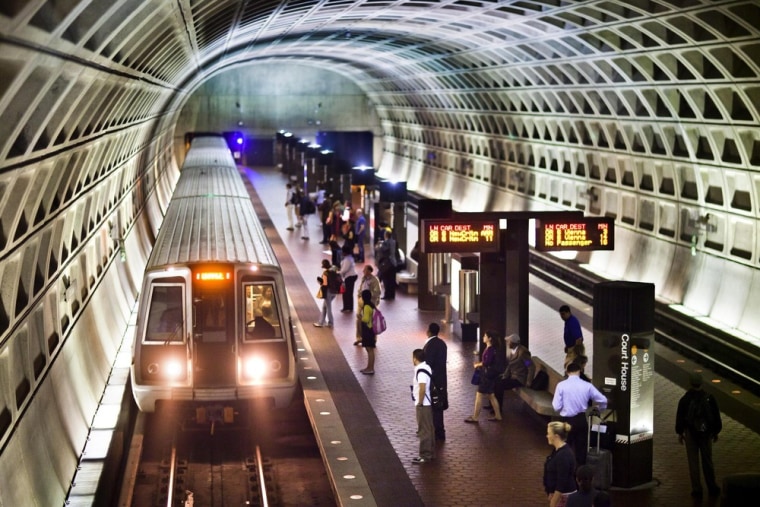 Image: Washington, DC Area Residents Commute On Metro the Day After Terrorist Suspect Farooque Ahmed Was Arrested