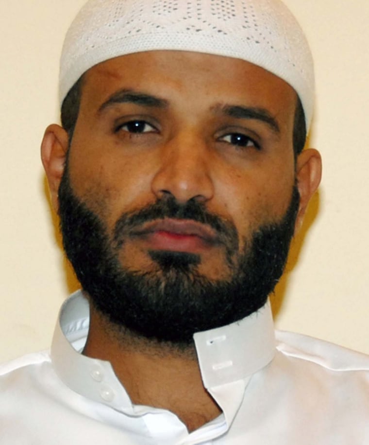Image: Former Guantanamo detainee Jaber al-Faifi is seen in this undated handout photo
