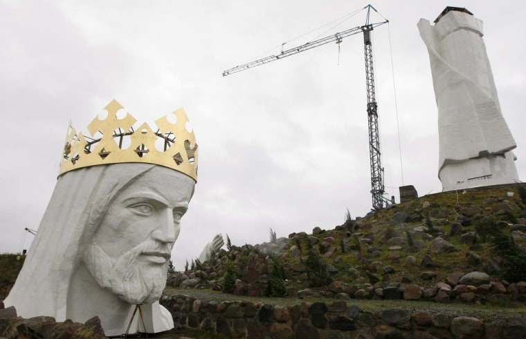 World's largest Jesus statue? Not quite yet