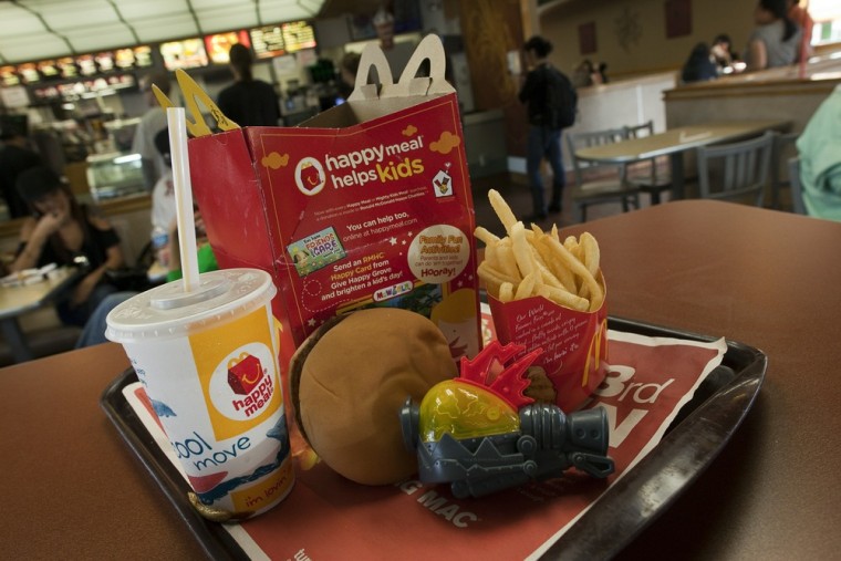 Image: San Francisco Votes To Ban McDonalds Happy Meals