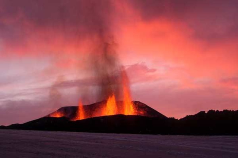 Image: Eyjafjallajokull volcano