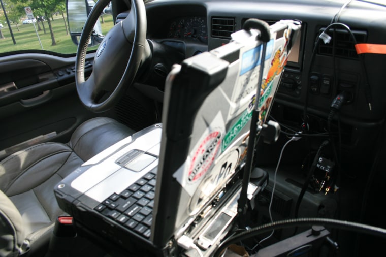 Image: EcoRoamer cockpit