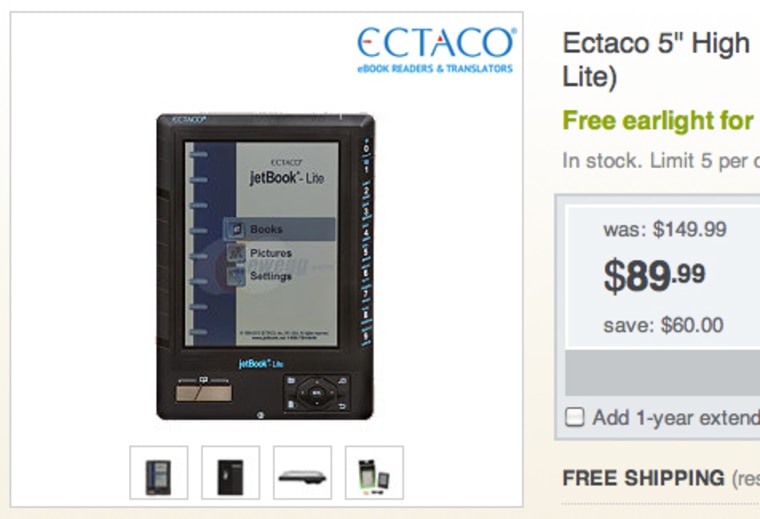 Ectaco JetBook Color eReader shown off