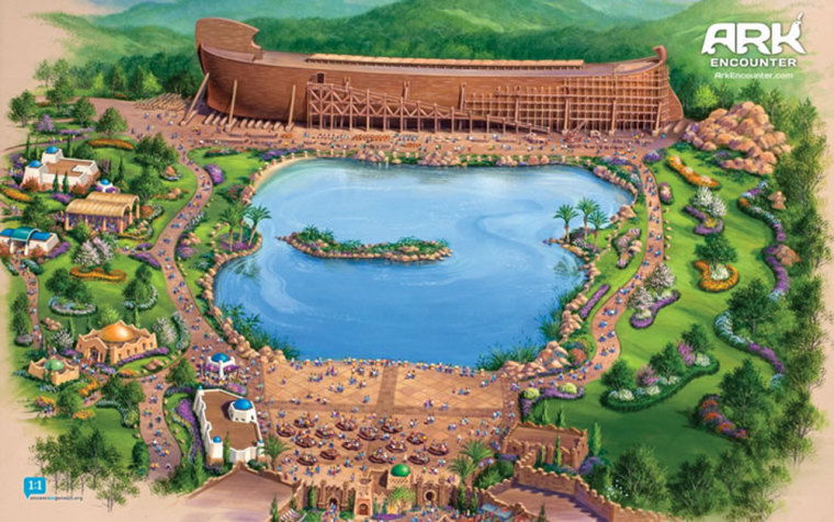 Image: The Creation Museum's Ark Encounter theme park