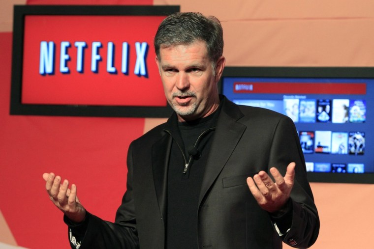 Image: Netflix CEO Hastings speaks