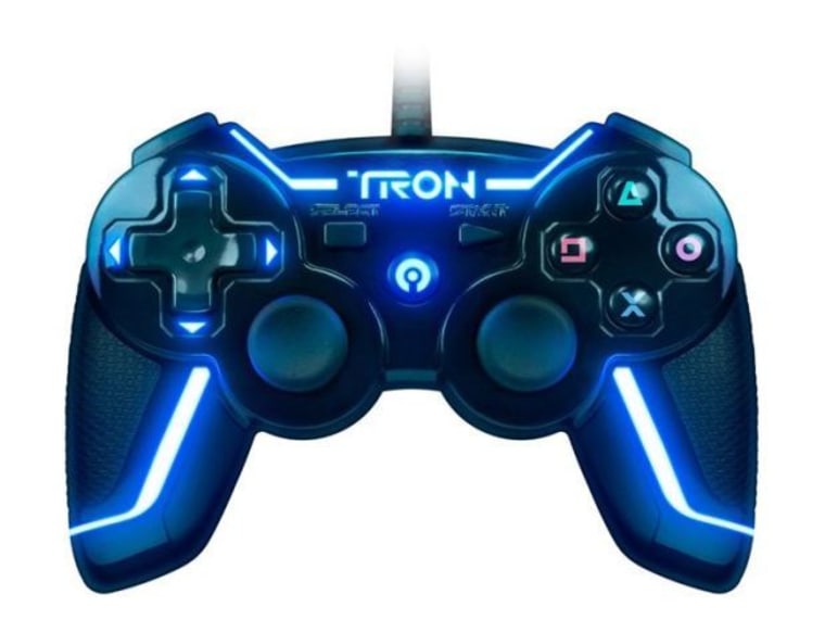 Light up a gamer's holiday with this Tron controller.