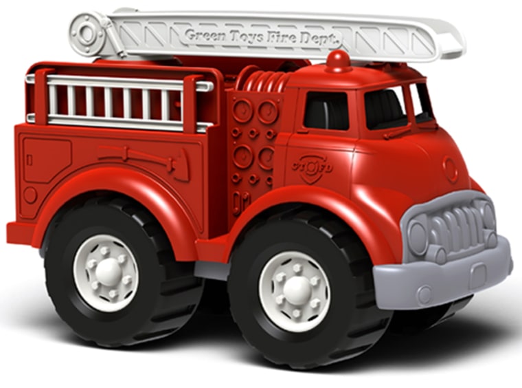 Green Toys Inc., which makes this fire truck from recycled plastic, has seen sales grow 70 percent annually over the past three years to hit $5 million this year.