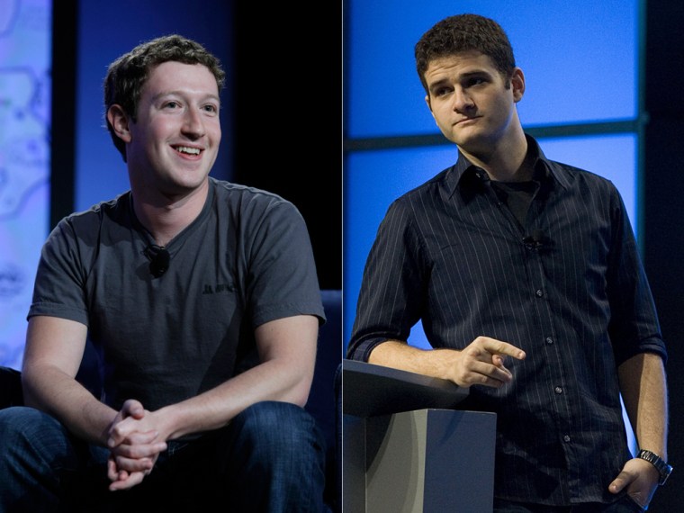 Image: Mark Zuckerberg, Dustin Moskovitz