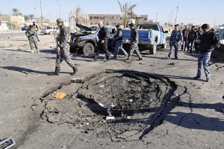 Image: Six killed in suicide blasts in Iraq