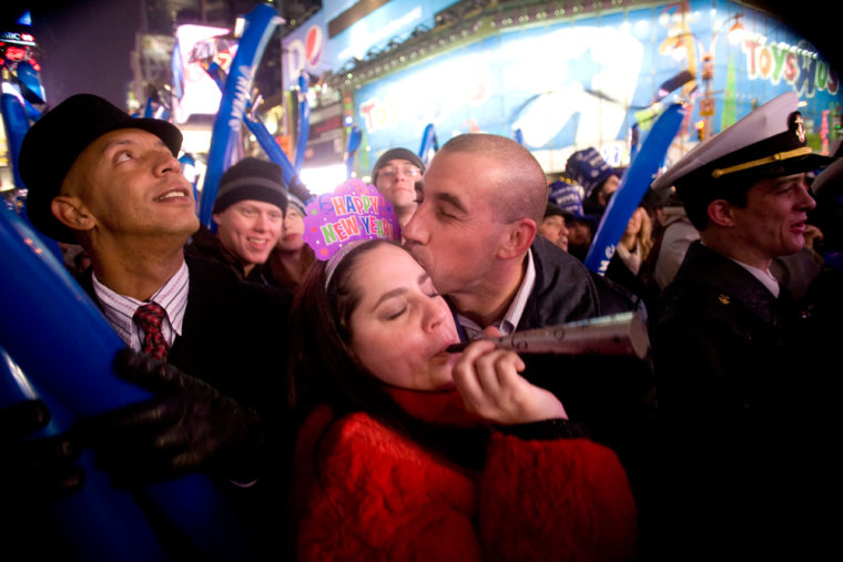 Ball Drop In Times Square Ushers In A New Decade