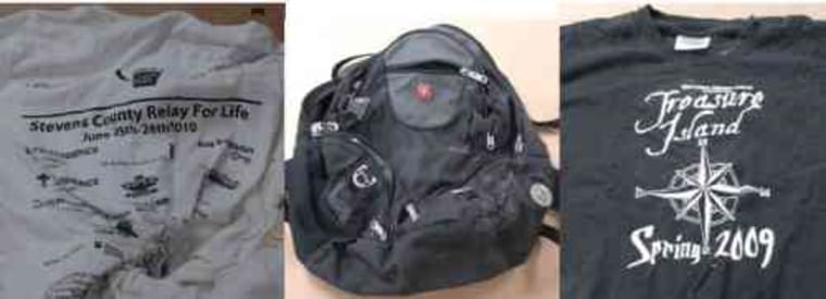Image: backpack containing bomb