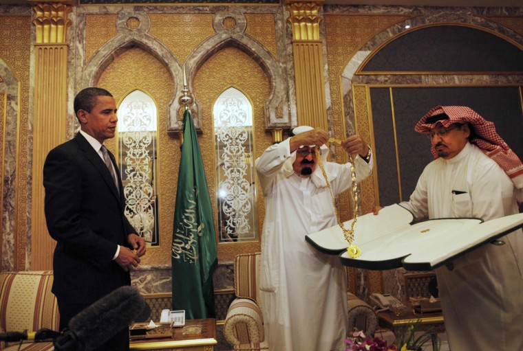 Image: Barack Obama, King Abdullah