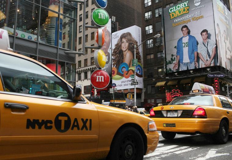 Image: Taxi in Times Square