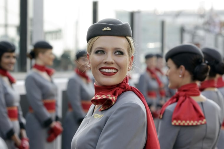 Image: flight attendants