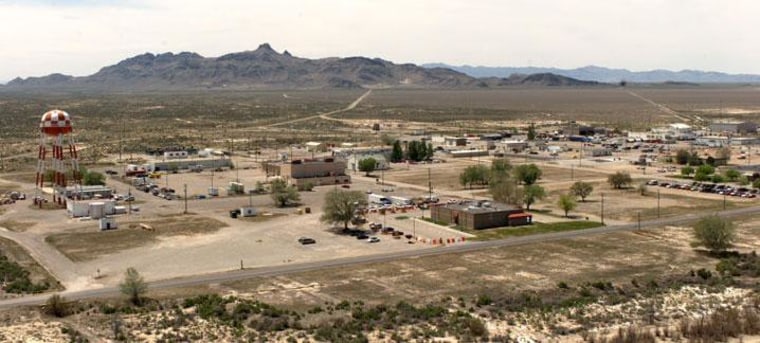 Part of the Dugway Proving Grounds in Utah is seen in this image provided by the base.
