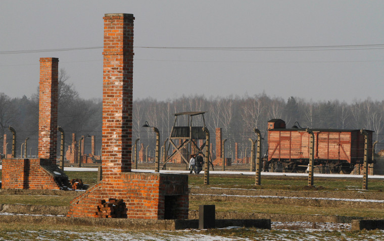 Image: The Nazi death camp Auschwitz-Birkenau in Oswiecim, Poland