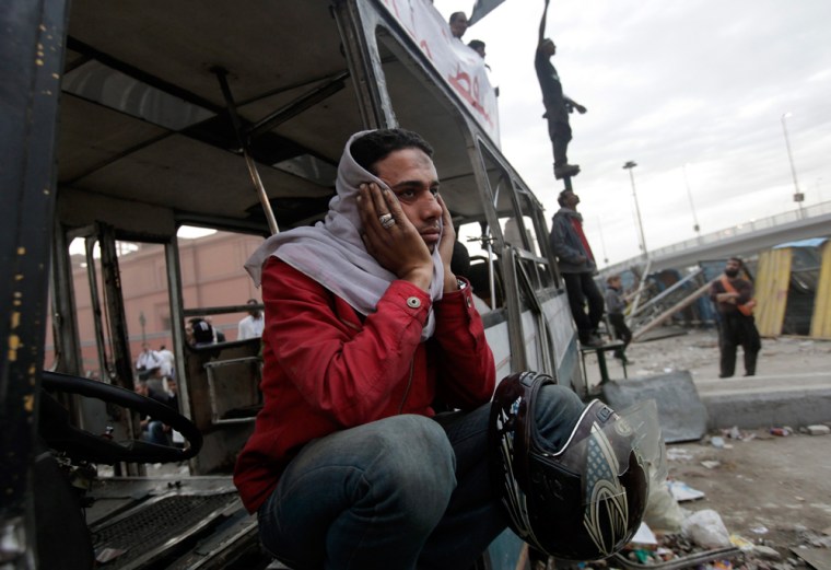 Image: Massive crowds in Cairo's Tahrir Square staged an eleventh straight day of demonstrations