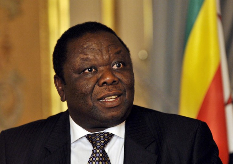 Image: Zimbabwean Prime Minister Morgan Tsvangirai