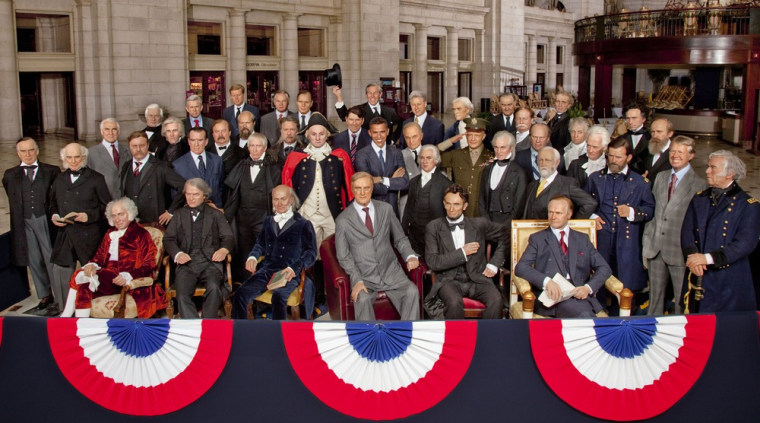 Image: Wax presidents