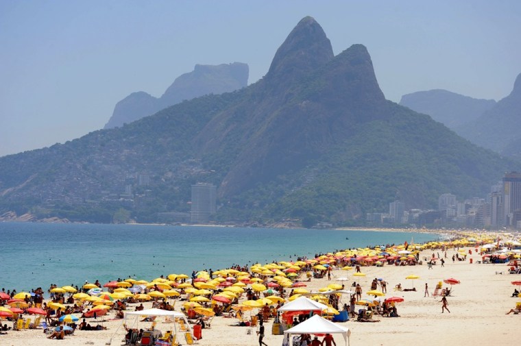 Beach bums, Ipanema Beach, Rio de Janeiro, Brazil