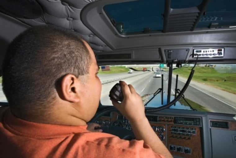 Image: Truck driver