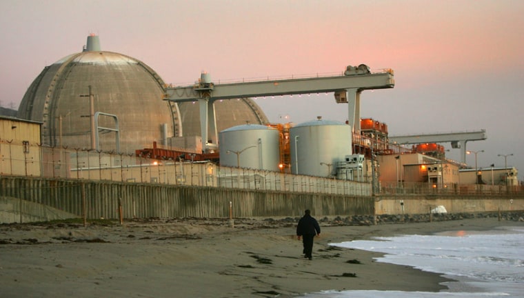 The San Onofre plant near San Clemente, Calif., sits right on the Pacific Coast.