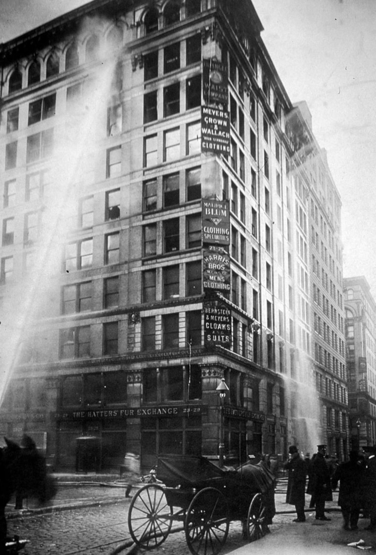 Image: 100th Anniversary Marked Of New York's Infamous Triangle Shirtwaist Factory Fire