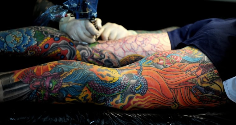 Traveling tattoo artist hires stock photography and images  Alamy