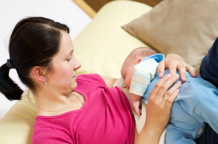 Human breast milk contains higher levels of a protective protein, lysozyme, than natural cows' milk.