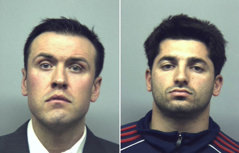 Image: This April 5, 2011 booking photo provided by the Bergen County Prosecutor’s Office shows Artur Sopel, left, and Michael Sumulikosk, right.