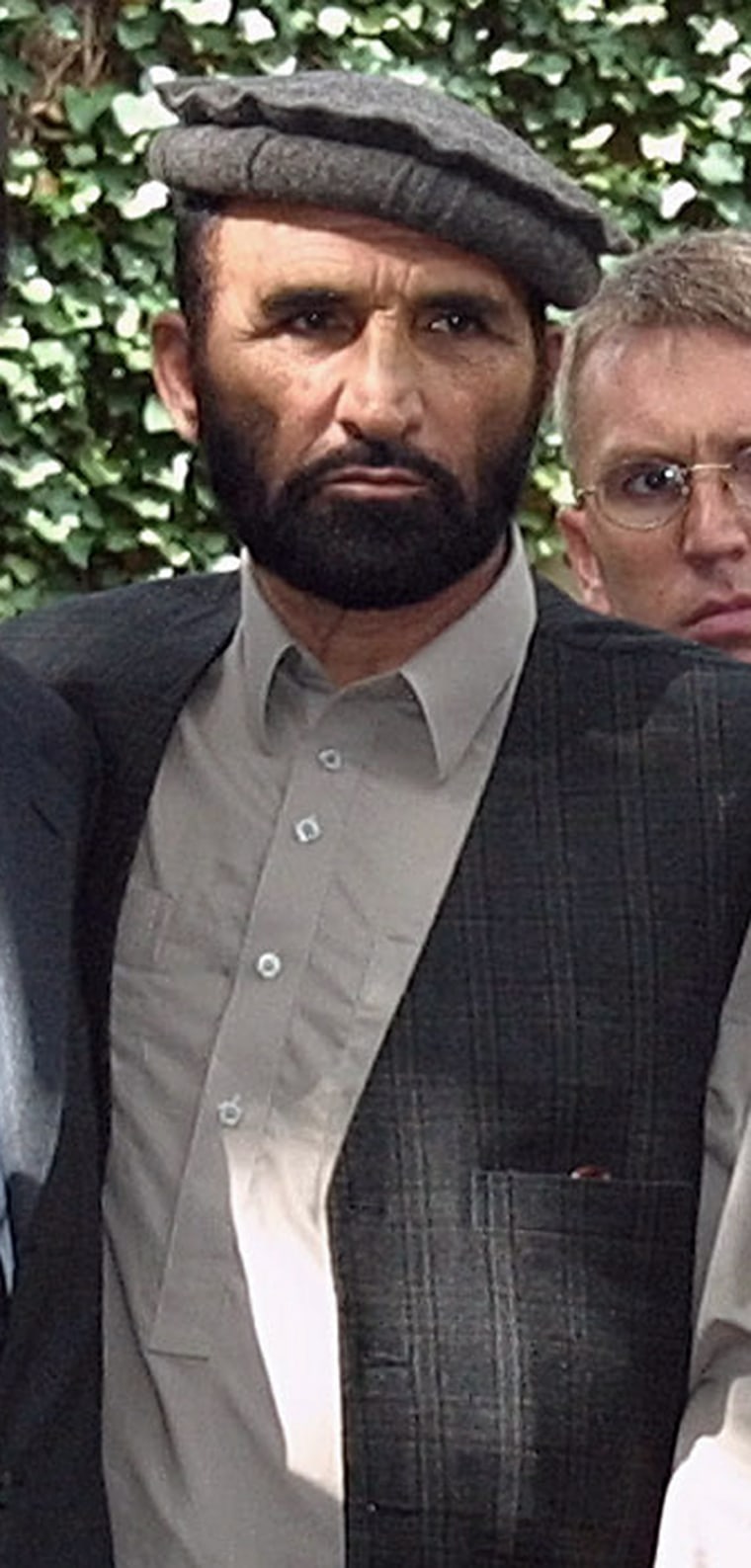 Malik Zareen, an influential Afghan tribal elder and former military commander.