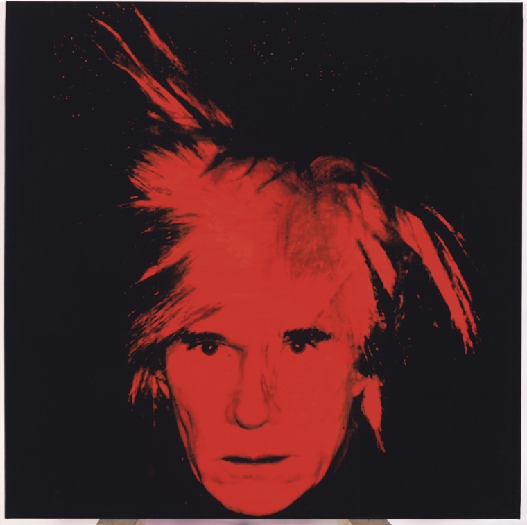 Image: Andy Warhol's \"Self Portrait\"