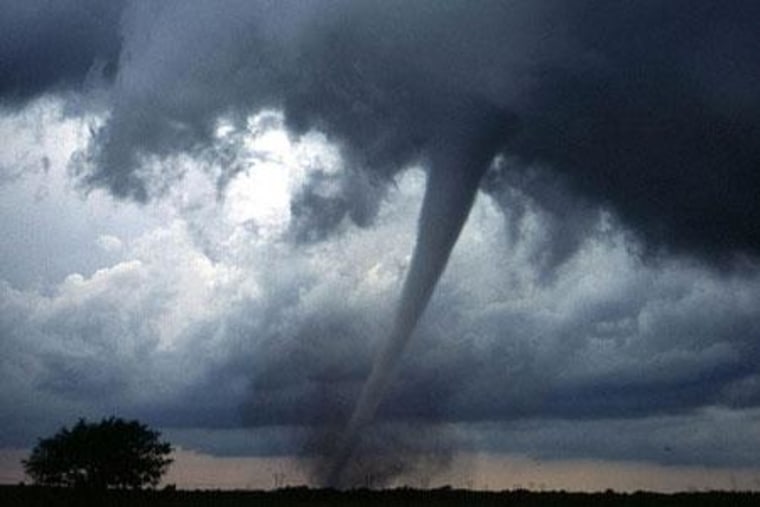 A tornado near Anadarko, Okla., in 1999.