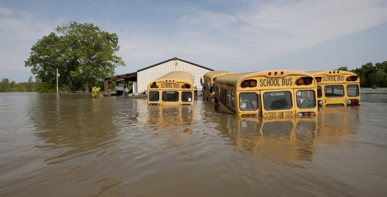 Image: Flooding in Vicksburg, Miss.