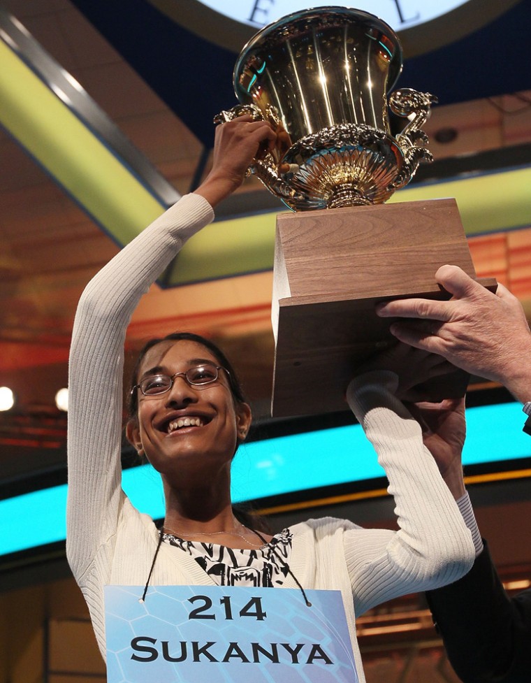 Image: Students Compete In Annual National Spelling Bee