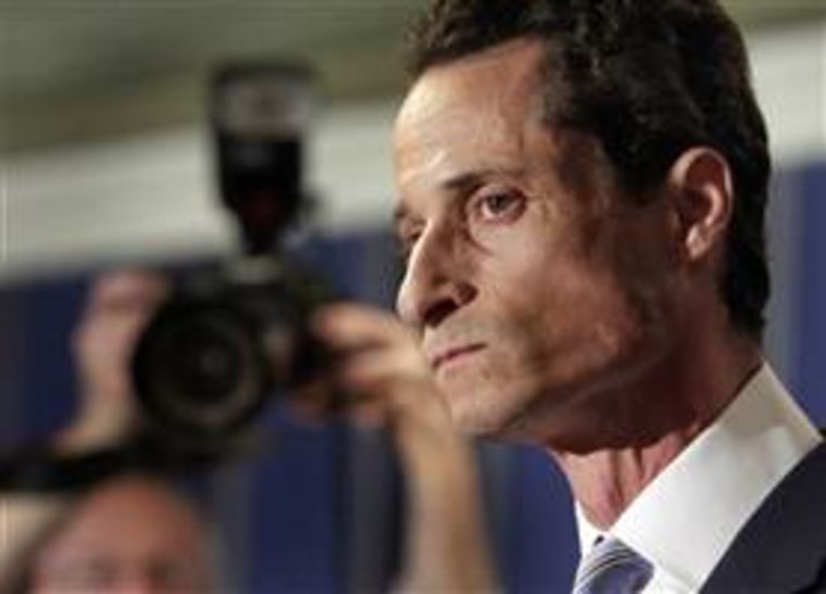 Rep. Anthony Weiner quickly realized his Twitter mistake — but it was too late.