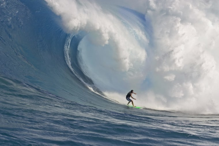 The sport of big-wave surfing "can be dangerous, but is usually not if people approach it cautiously like anything else," one expert notes. 