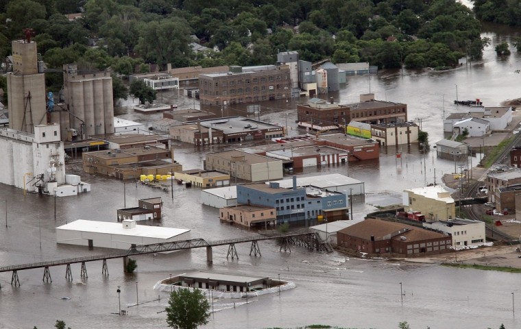Image: Flooding in Minot, N.D.